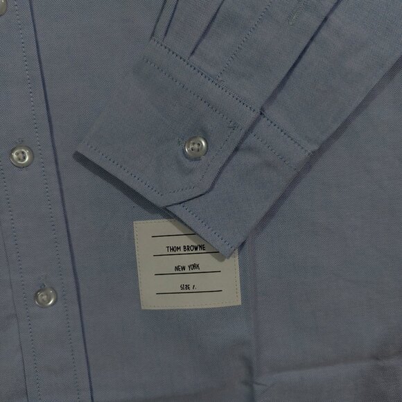 Thom Browne Blue Shirt - Picture 2 of 8